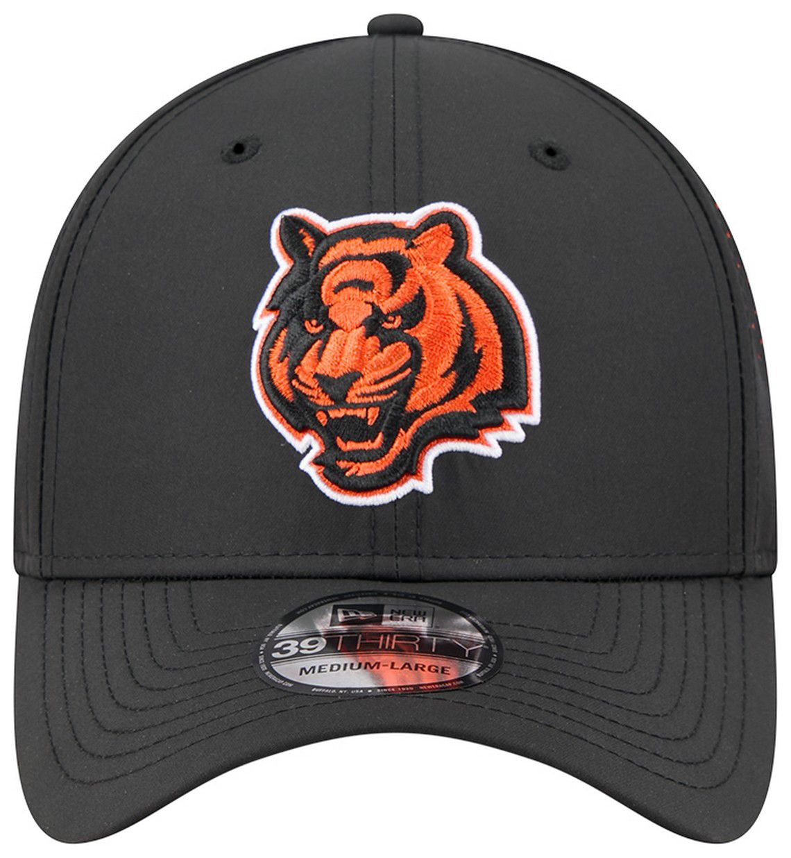 New Era Adult Cincinnati Bengals Black Night 39Thirty Stretch Fit Hat product image