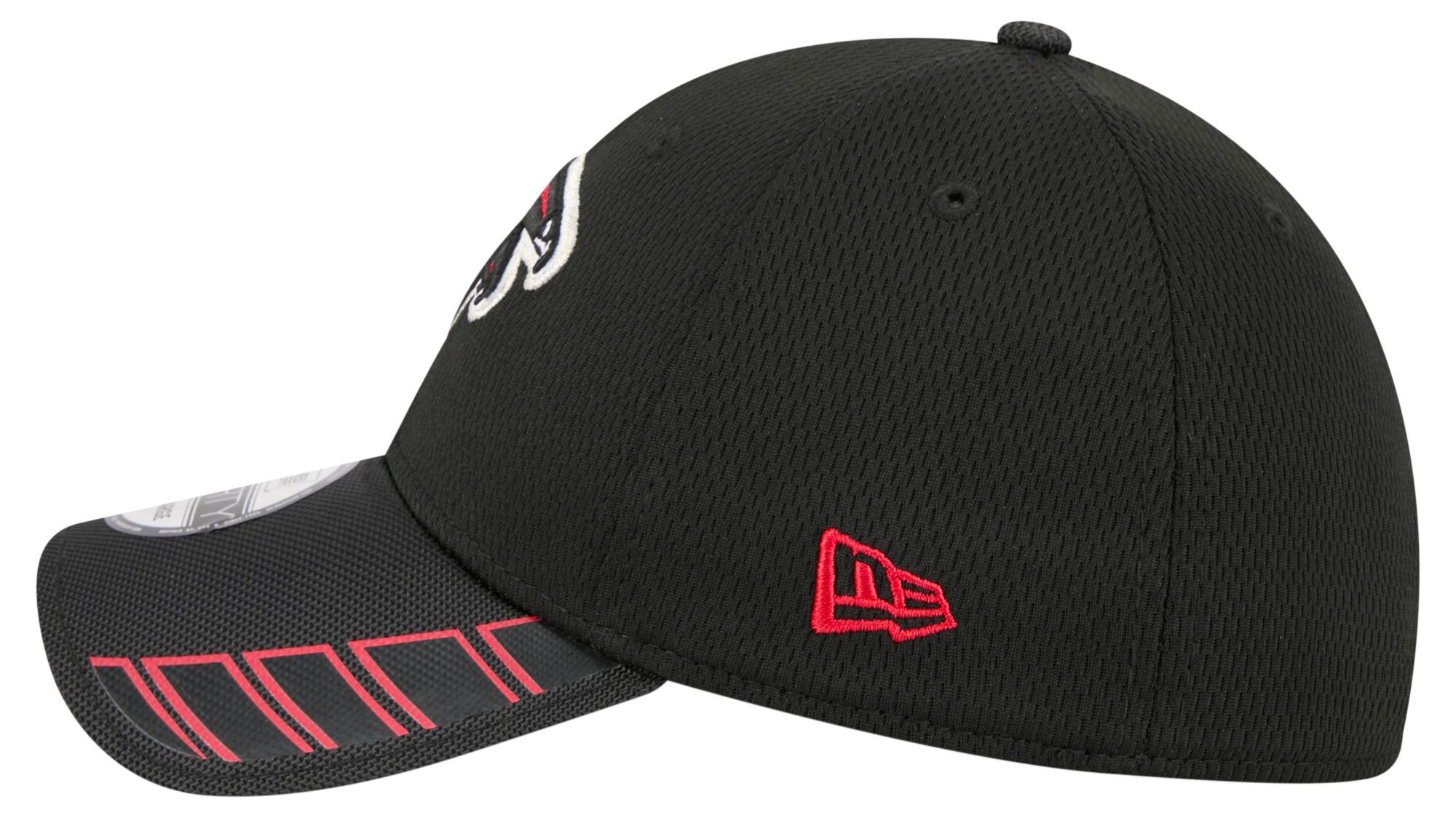 New Era Adult Atlanta Falcons Black Visor Hit 39Thirty Stretch Fit Hat product image