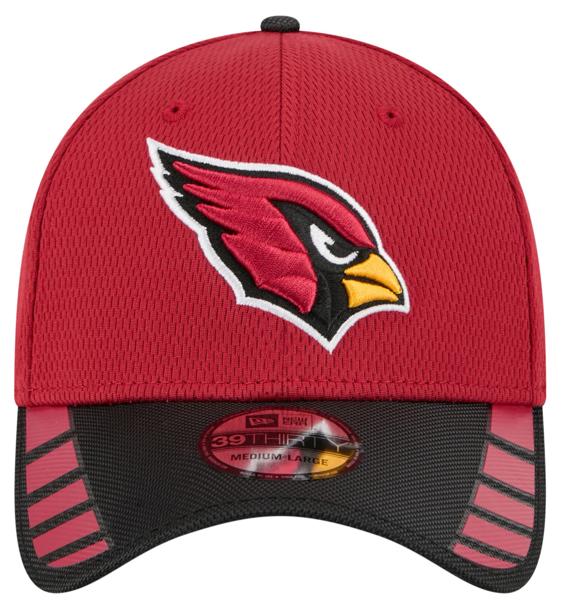 New Era Adult Arizona Cardinals Red Visor Hit 39Thirty Stretch Fit Hat product image