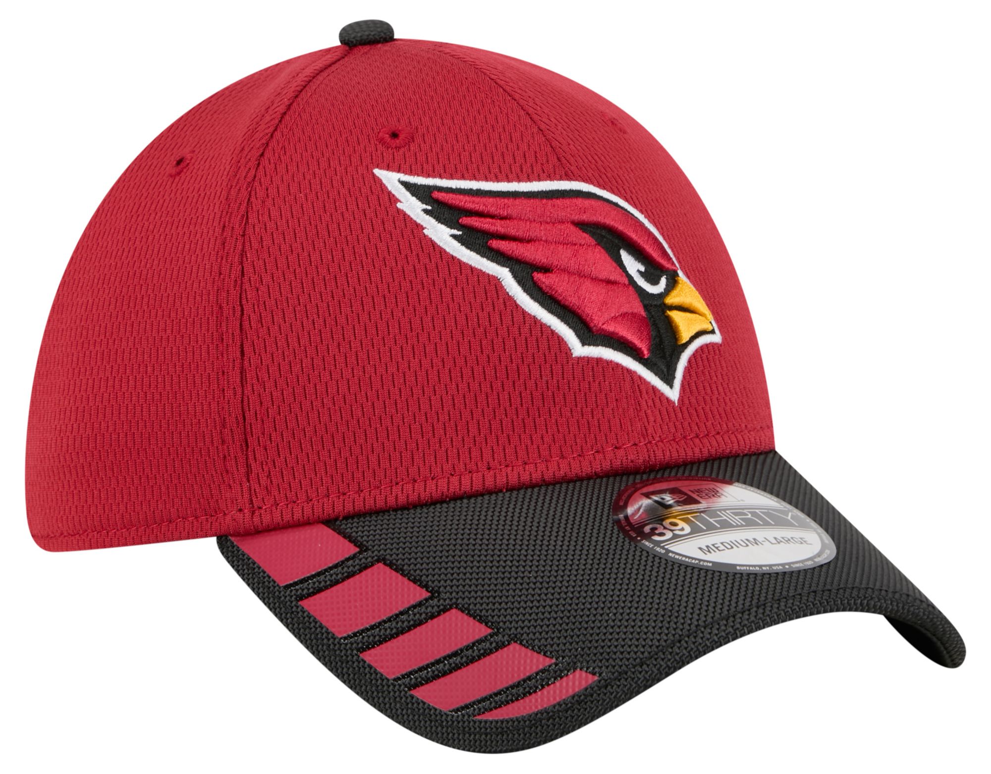 New Era Adult Arizona Cardinals Red Visor Hit 39Thirty Stretch Fit Hat product image