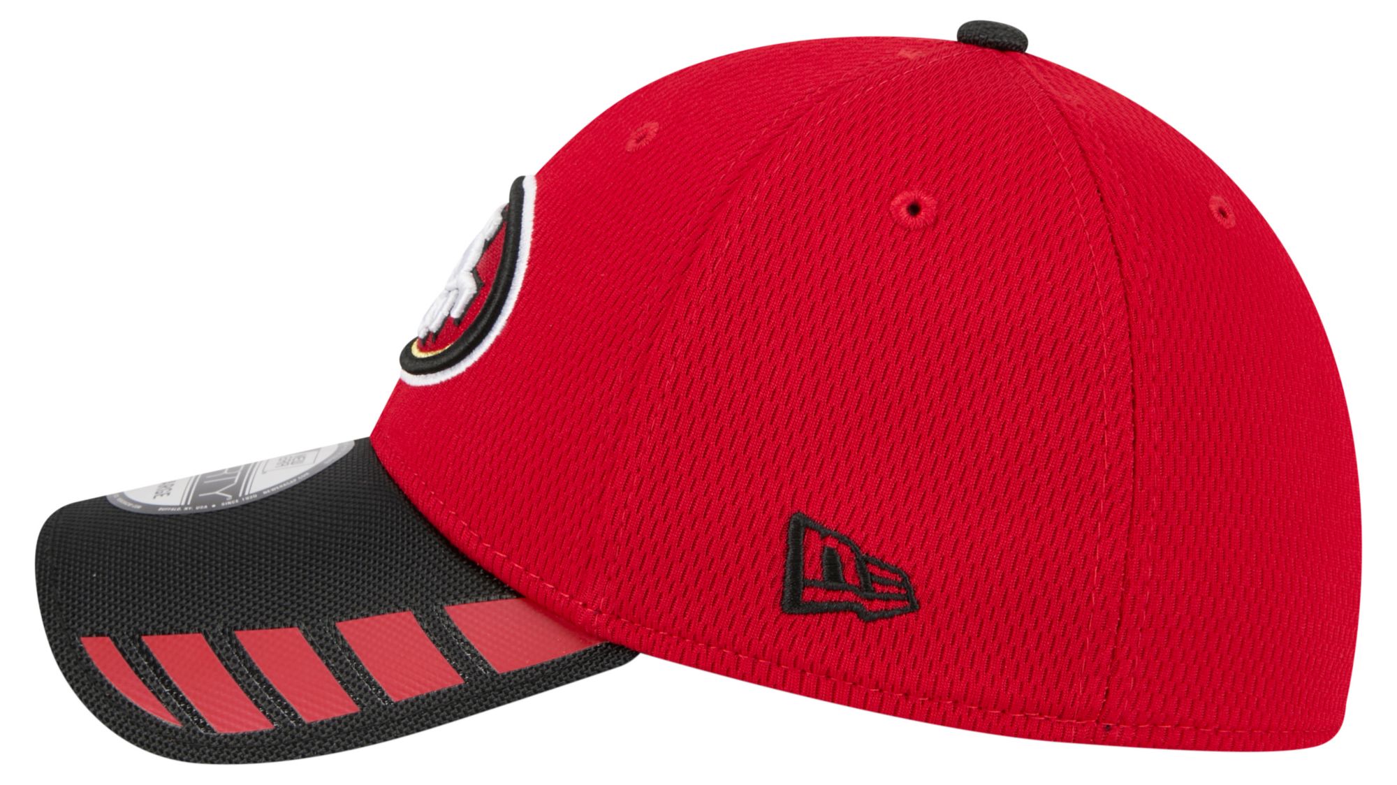 New Era Adult San Francisco 49ers Red Visor Hit 39Thirty Stretch Fit Hat product image