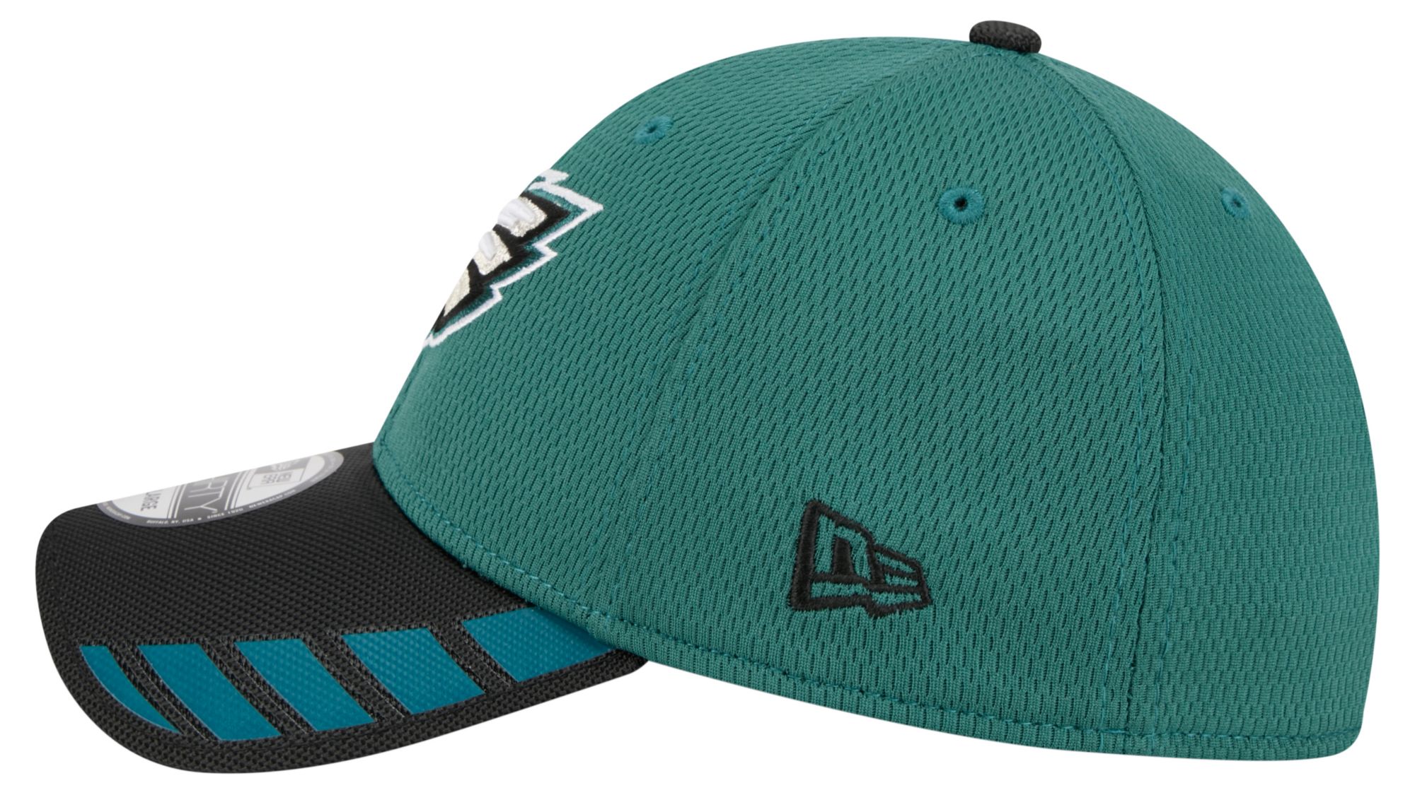 New Era Adult Philadelphia Eagles Green Visor Hit 39Thirty Stretch Fit Hat product image