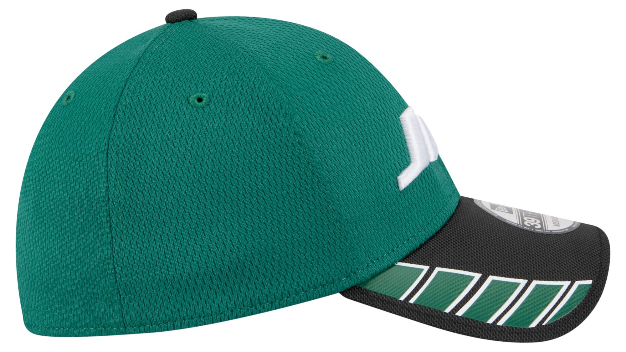 New Era Adult New York Jets Green Visor Hit 39Thirty Stretch Fit Hat product image