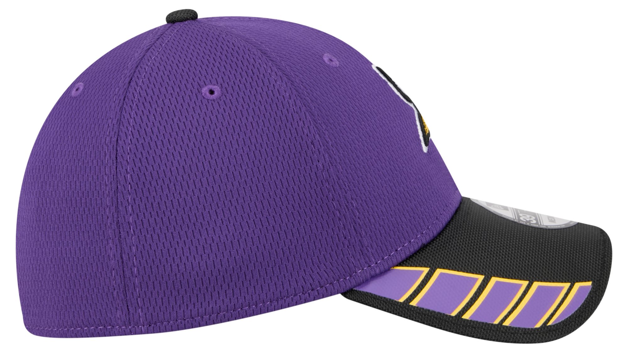 New Era Adult Minnesota Vikings Purple Visor Hit 39Thirty Stretch Fit Hat product image