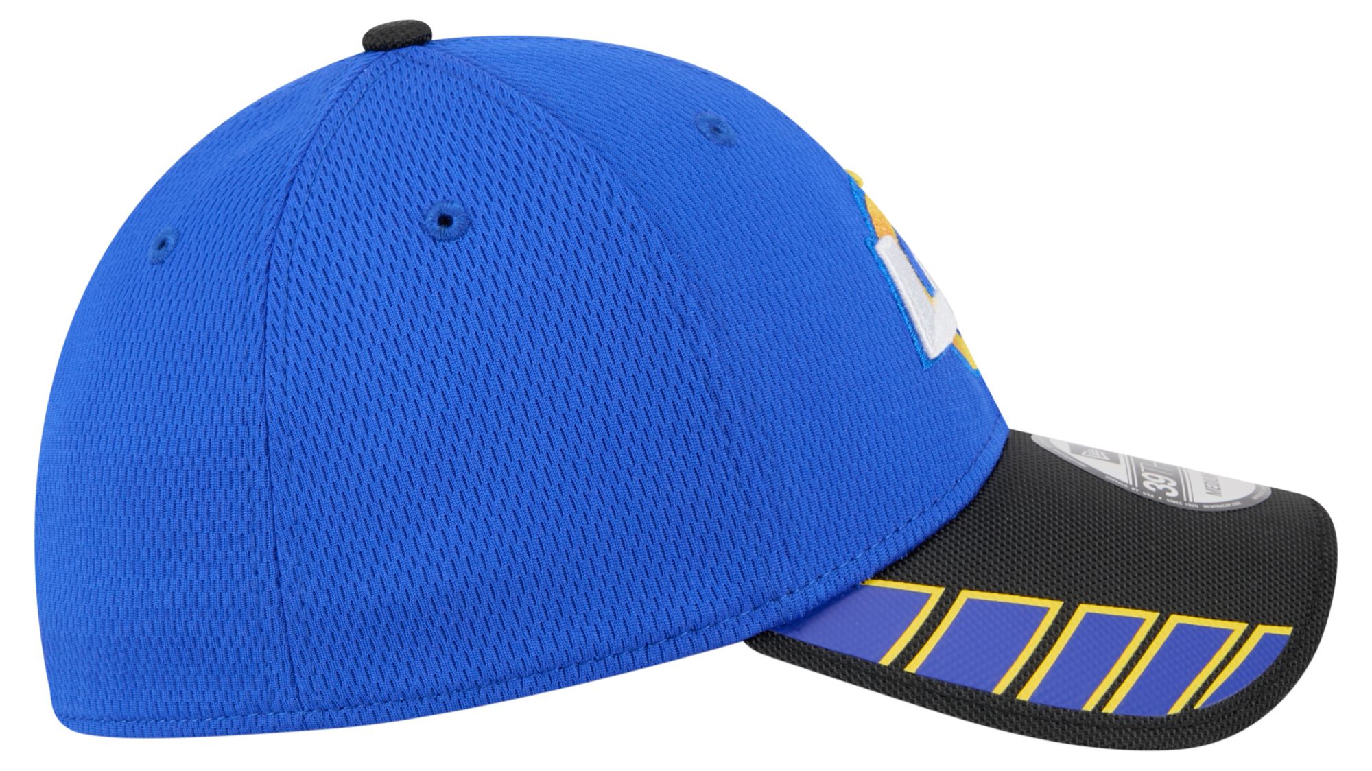 New Era Adult Los Angeles Rams Blue Visor Hit 39Thirty Stretch Fit Hat product image