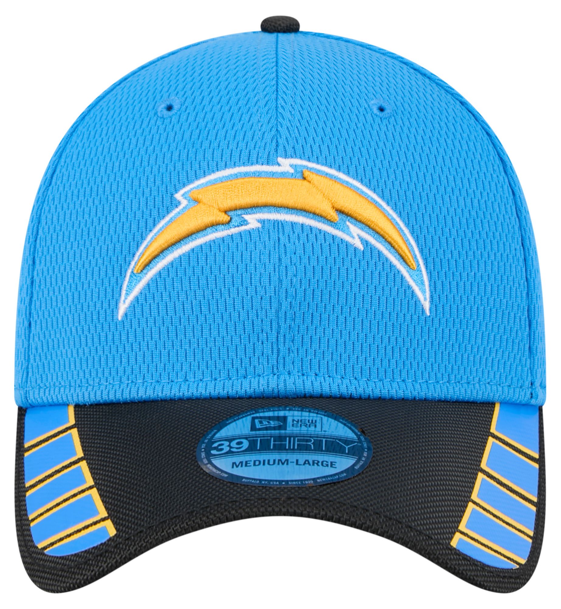 New Era Adult Los Angeles Chargers Blue Visor Hit 39Thirty Stretch Fit Hat product image