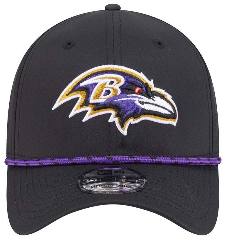 New Era Adult Baltimore Ravens Black Perfect 39Thirty Stretch Fit Hat product image