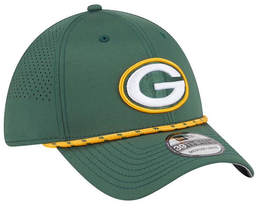 New Era Adult Green Bay Packers Green Perfect 39Thirty Stretch Fit Hat product image