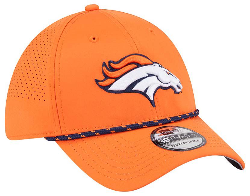 New Era Adult Denver Broncos Orange Perfect 39Thirty Stretch Fit Hat product image