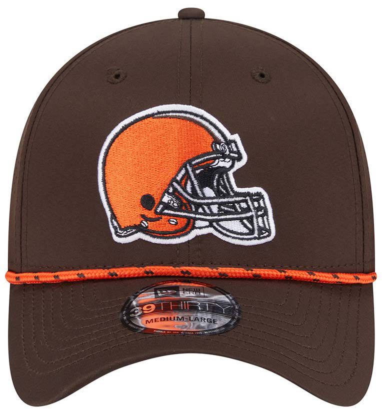 New Era Adult Cleveland Browns Brown Perfect 39Thirty Stretch Fit Hat product image
