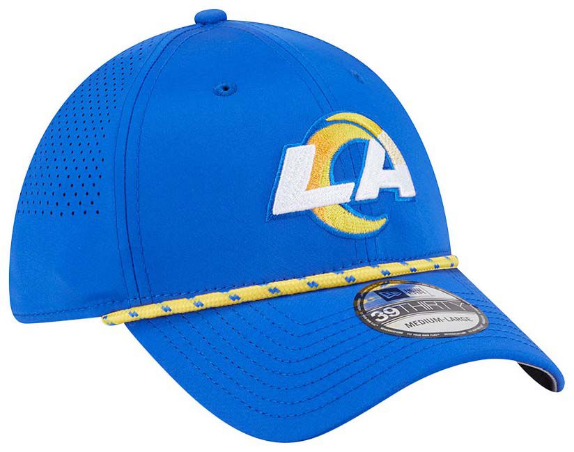 New Era Adult Los Angeles Rams Blue Perfect 39Thirty Stretch Fit Hat product image
