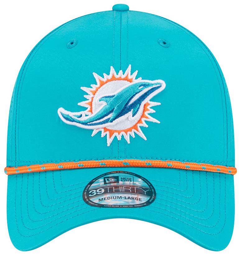 New Era Adult Miami Dolphins Aqua Perfect 39Thirty Stretch Fit Hat product image