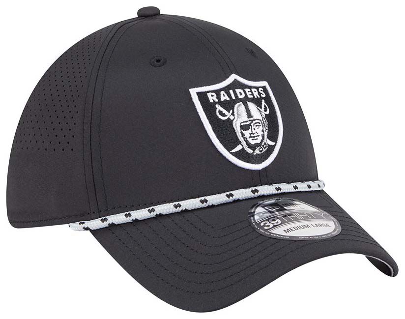 New Era Adult Las Vegas Raiders Black Perfect 39Thirty Stretch Fit Hat product image
