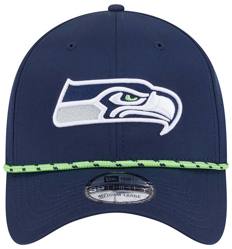 New Era Adult Seattle Seahawks Navy Perfect 39Thirty Stretch Fit Hat product image