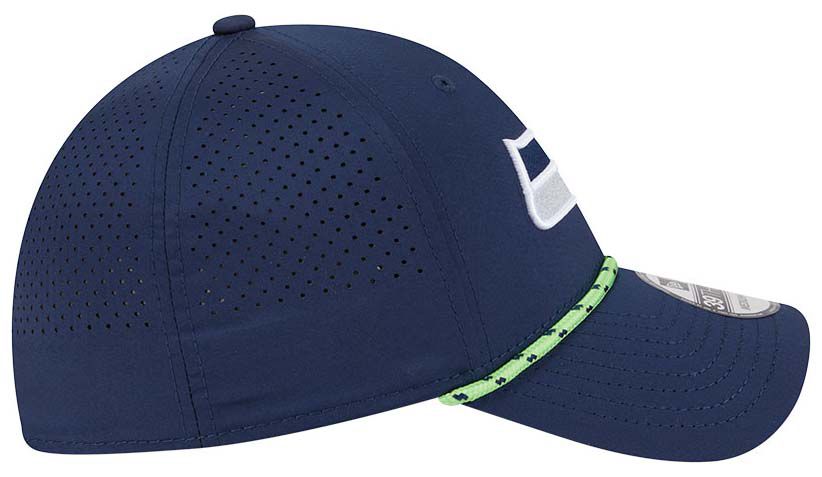 New Era Adult Seattle Seahawks Navy Perfect 39Thirty Stretch Fit Hat product image
