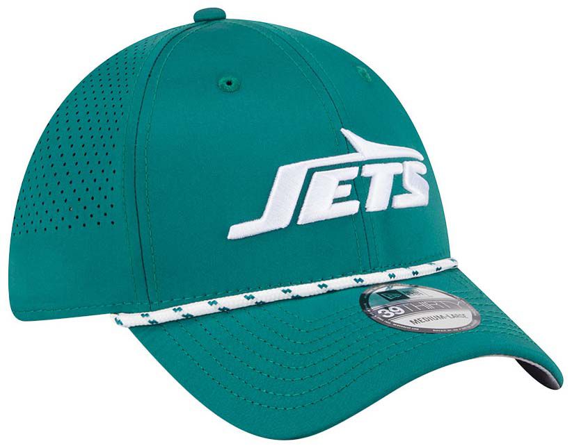 New Era Adult New York Jets Green Perfect 39Thirty Stretch Fit Hat product image