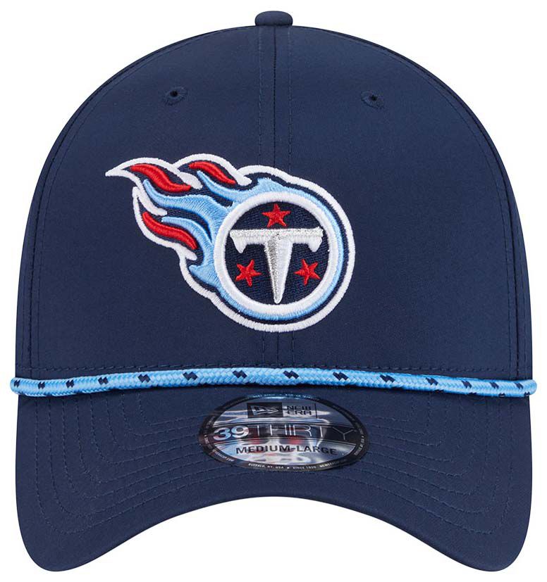 New Era Adult Tennessee Titans Navy Perfect 39Thirty Stretch Fit Hat product image