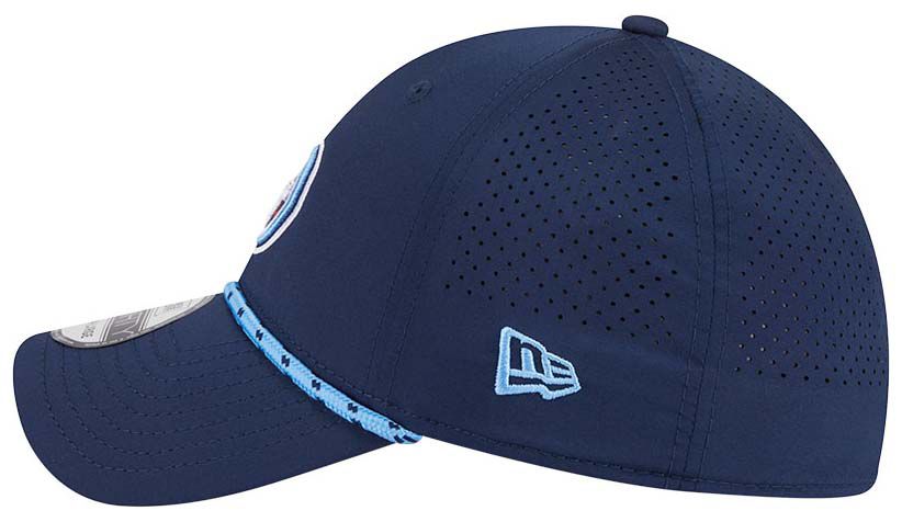 New Era Adult Tennessee Titans Navy Perfect 39Thirty Stretch Fit Hat product image
