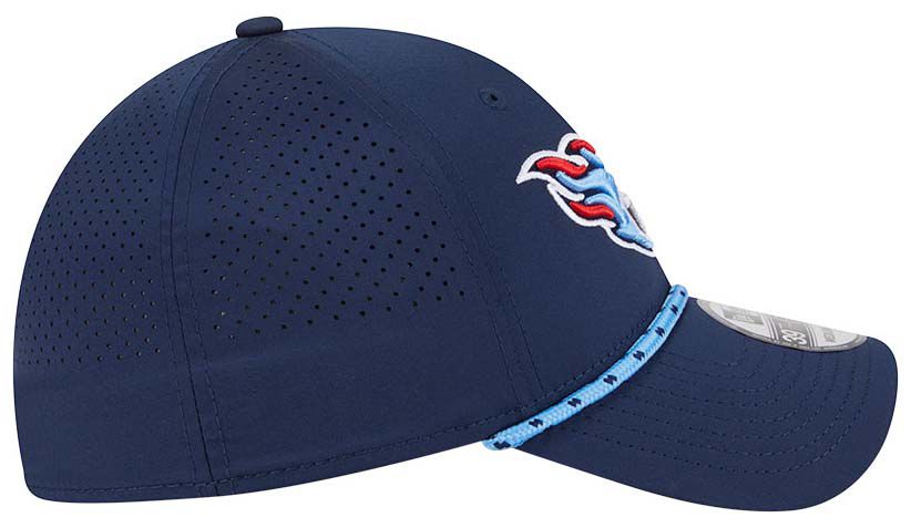New Era Adult Tennessee Titans Navy Perfect 39Thirty Stretch Fit Hat product image