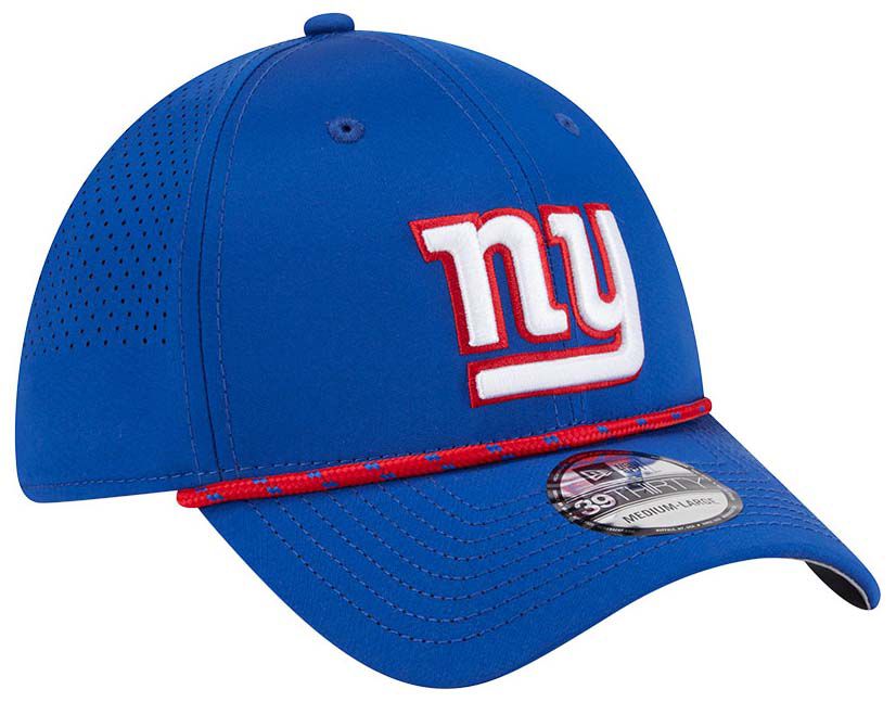 New Era Adult New York Giants Blue Perfect 39Thirty Stretch Fit Hat product image
