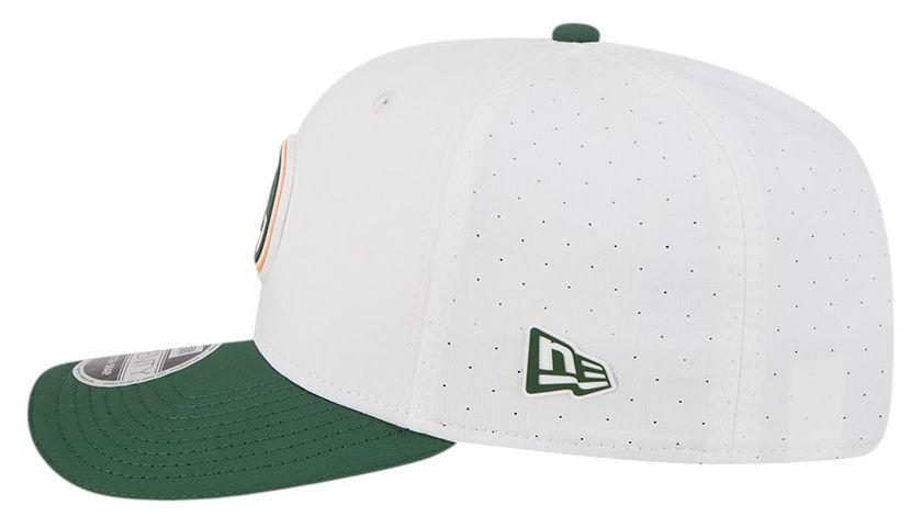 New Era Adult Green Bay Packers Training Camp 2025 White 9Seventy Adjustable Hat product image