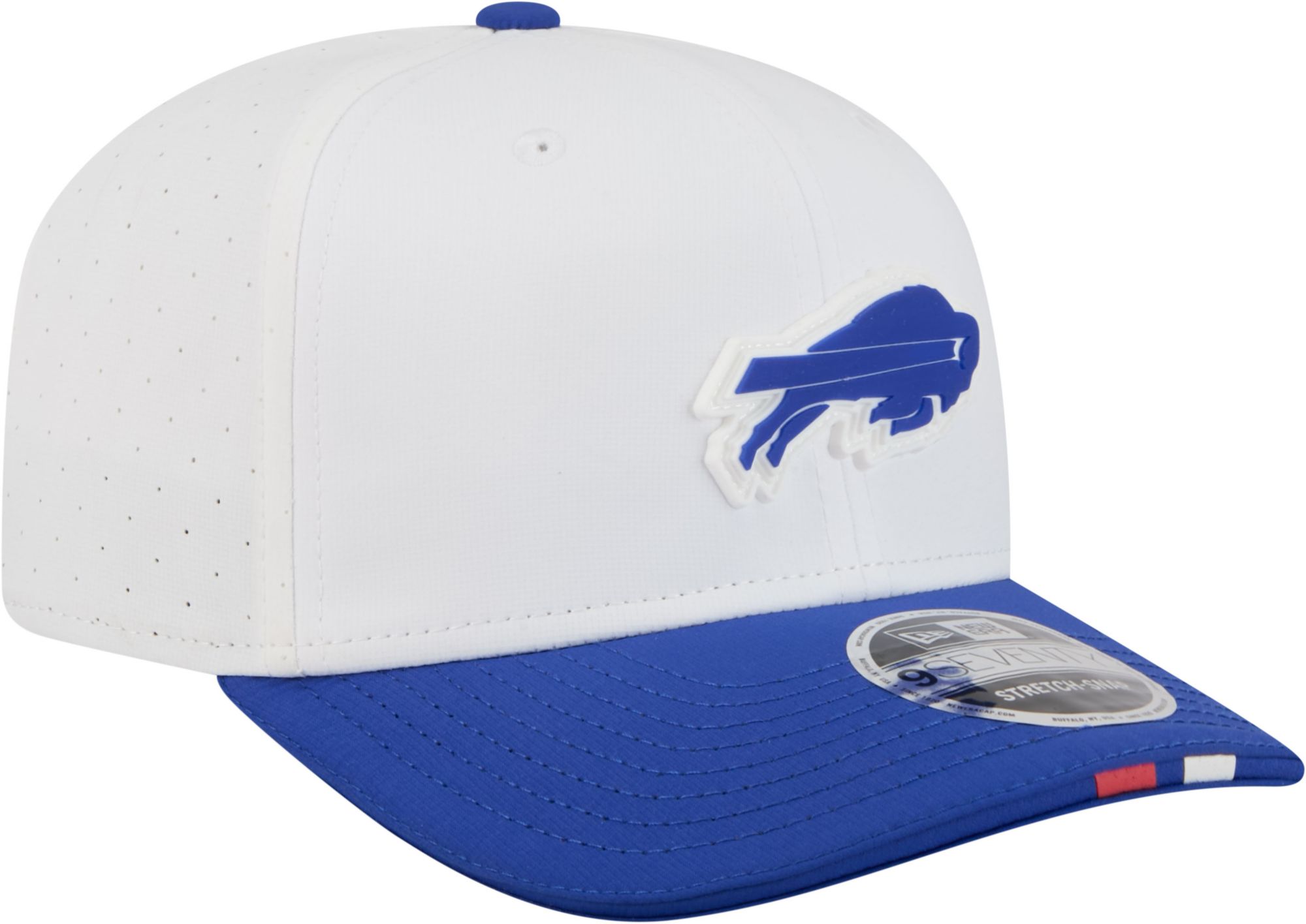 New Era Adult Buffalo Bills Training Camp 2025 White 9Seventy Adjustable Hat product image