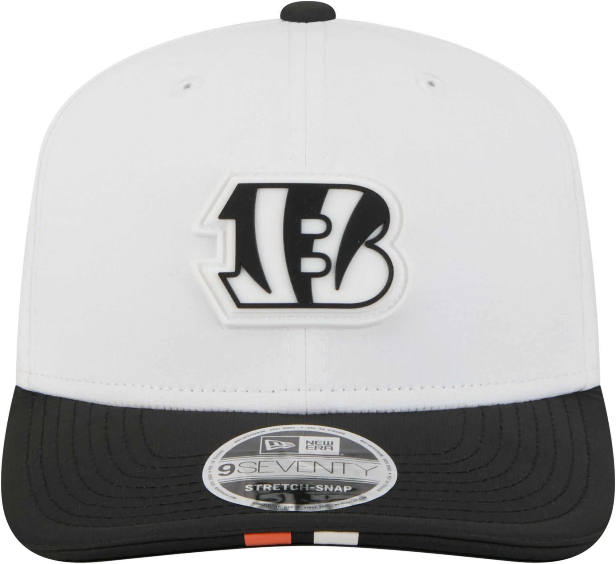 New Era Adult Cincinnati Bengals Training Camp 2025 White 9Seventy Adjustable Hat product image