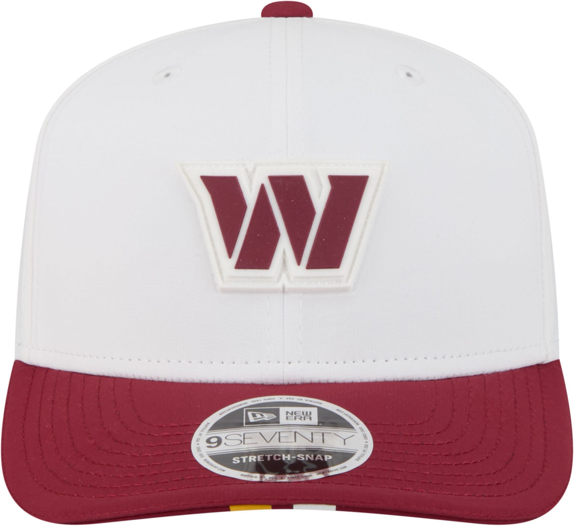New Era Adult Washington Commanders Training Camp 2025 White 9Seventy Adjustable Hat product image