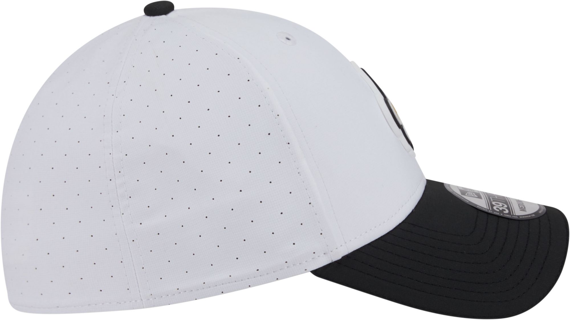 New Era Adult New Orleans Saints Training Camp 2025 White 39Thirty Stretch Fit Hat product image