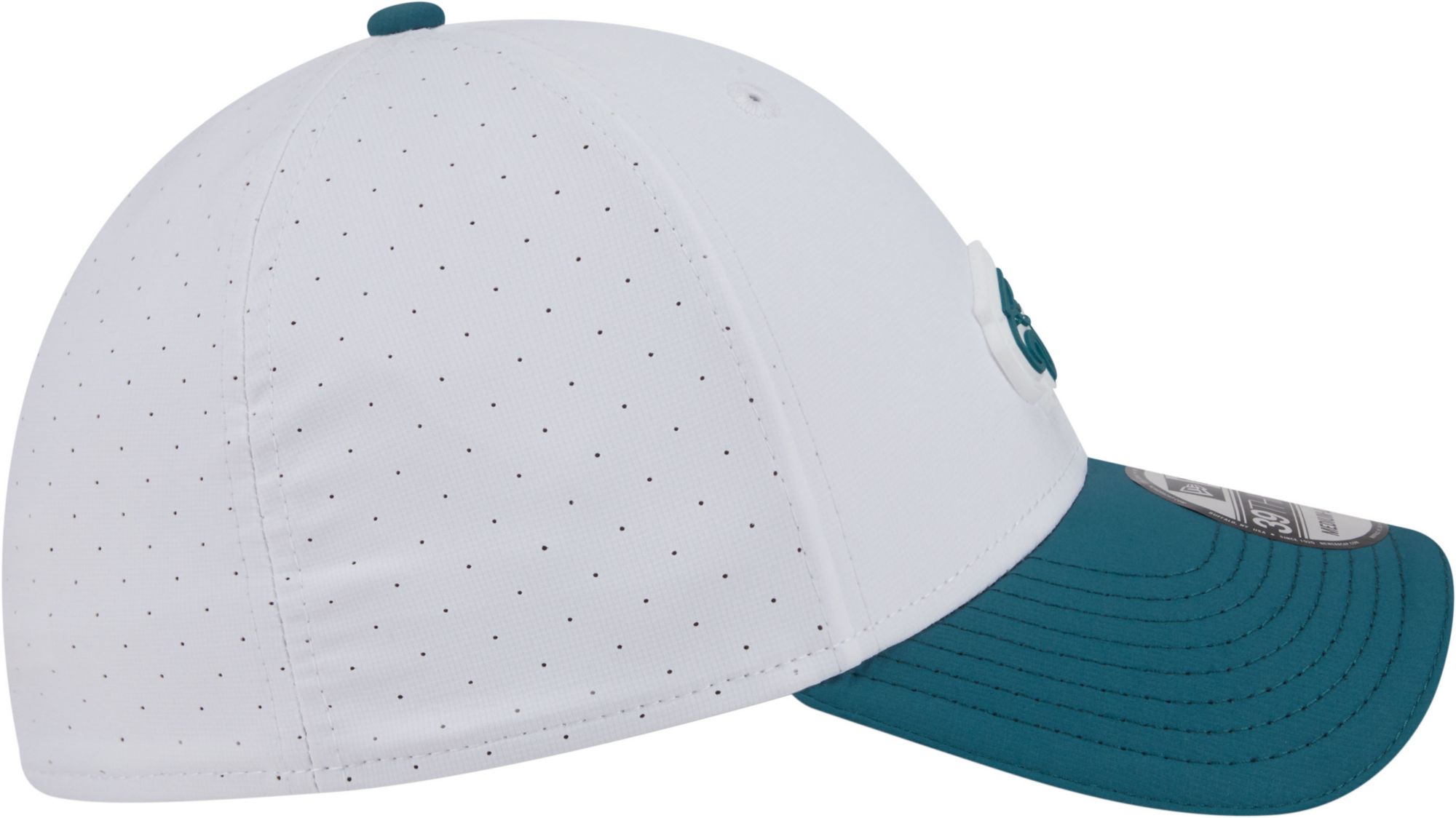 New Era Adult Philadelphia Eagles Training Camp 2025 White 39Thirty Stretch Fit Hat product image