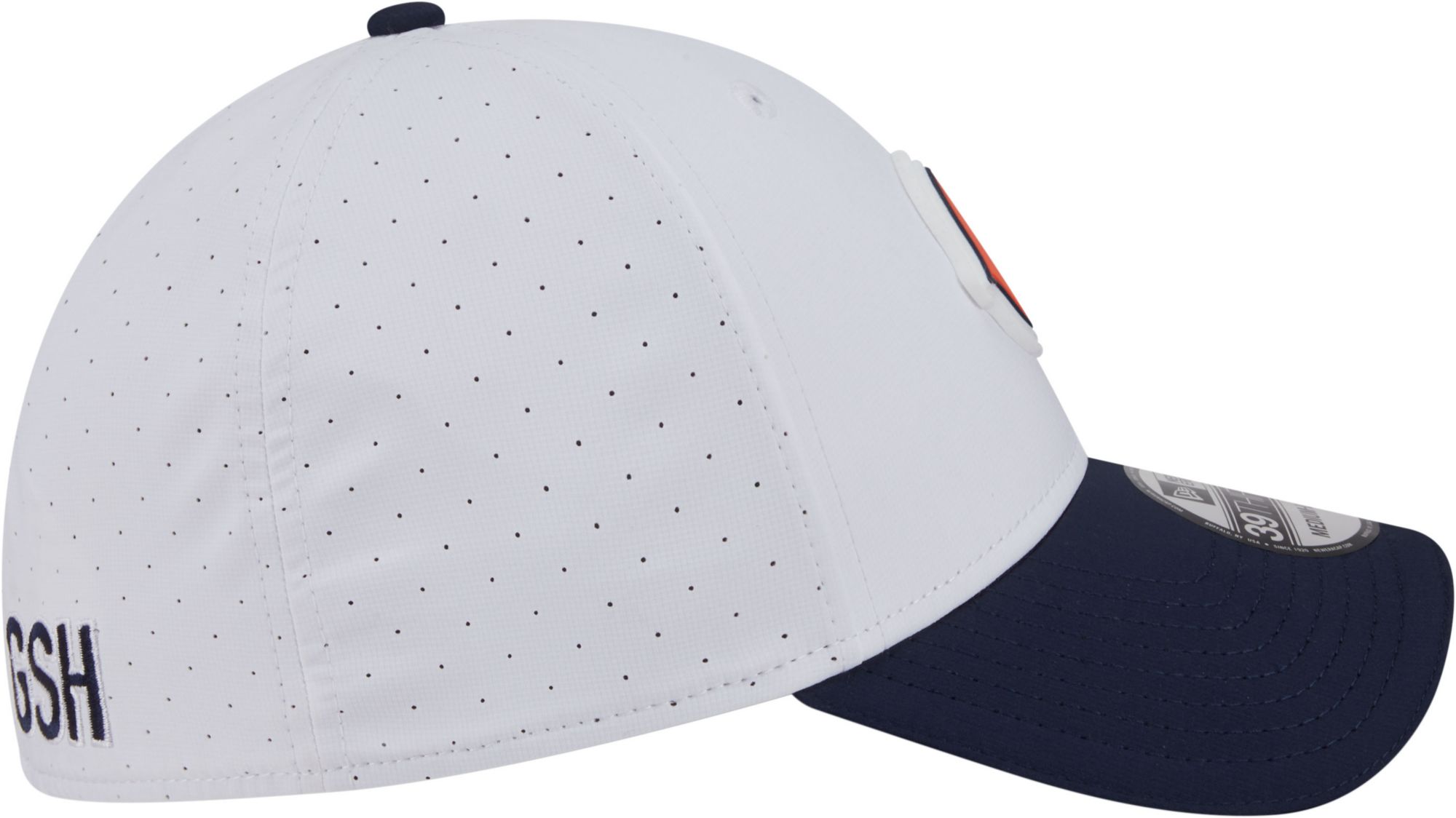 New Era Adult Chicago Bears Training Camp 2025 White 39Thirty Stretch Fit Hat product image