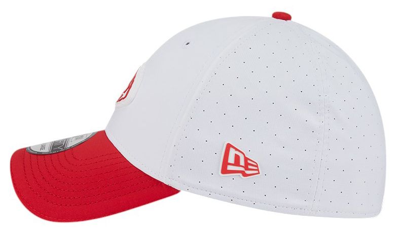 New Era Adult Kansas City Chiefs Training Camp 2025 White 39Thirty Stretch Fit Hat product image