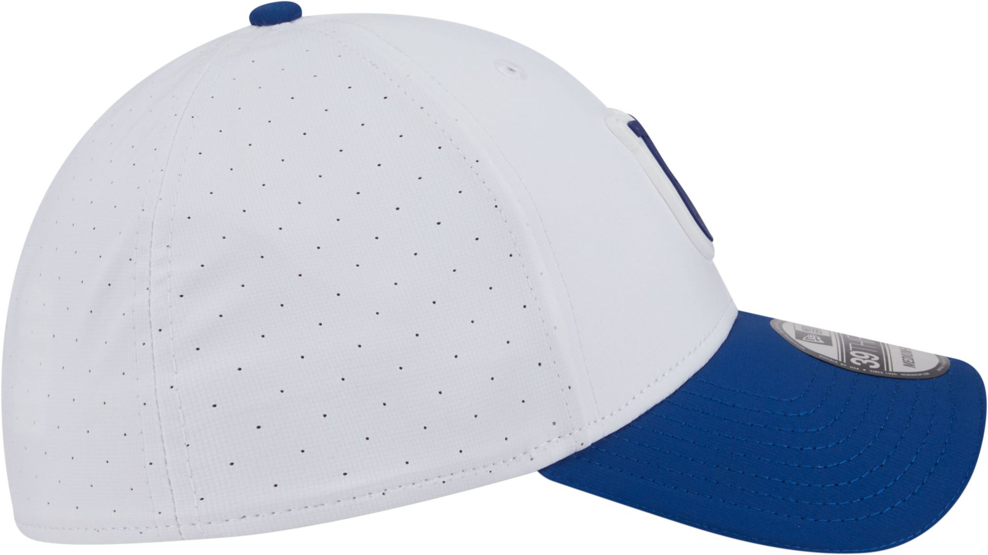 New Era Adult Indianapolis Colts Training Camp 2025 White 39Thirty Stretch Fit Hat product image