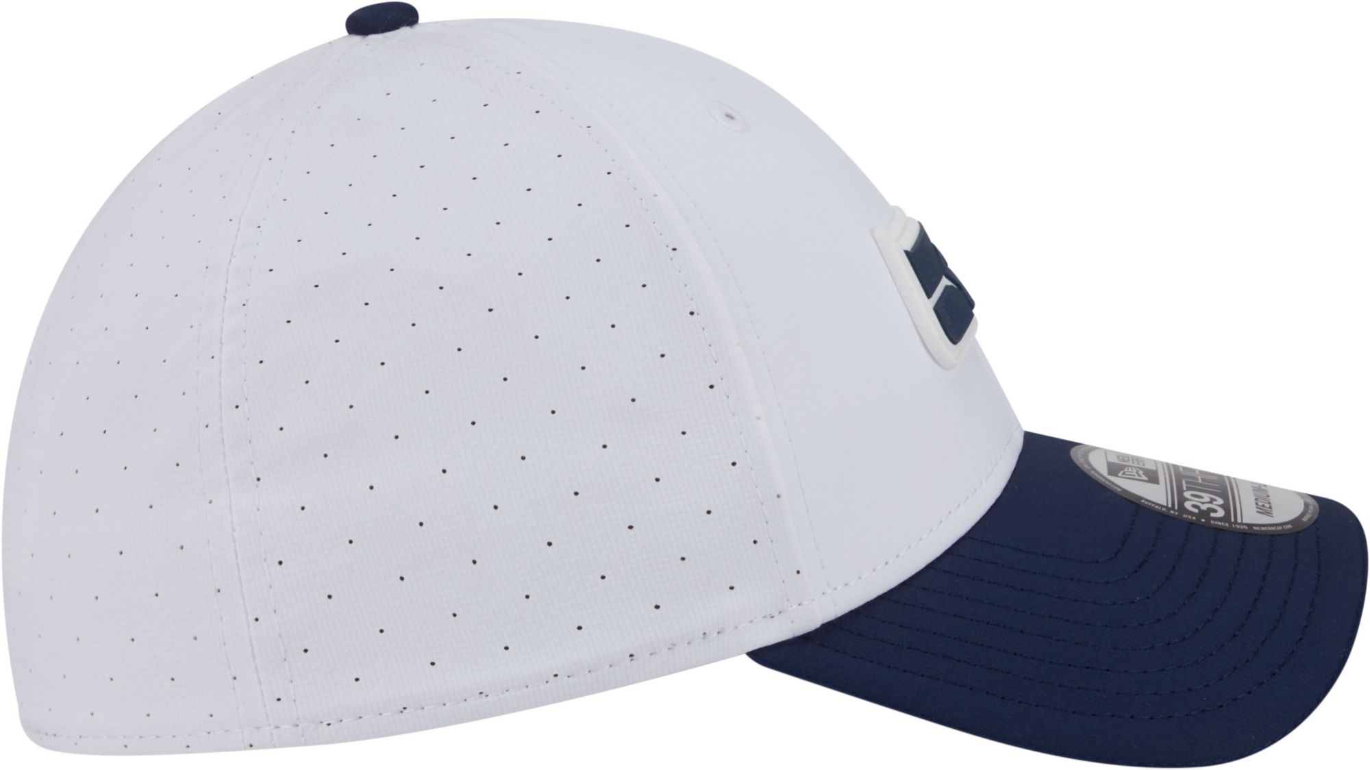 New Era Adult Seattle Seahawks Training Camp 2025 White 39Thirty Stretch Fit Hat product image