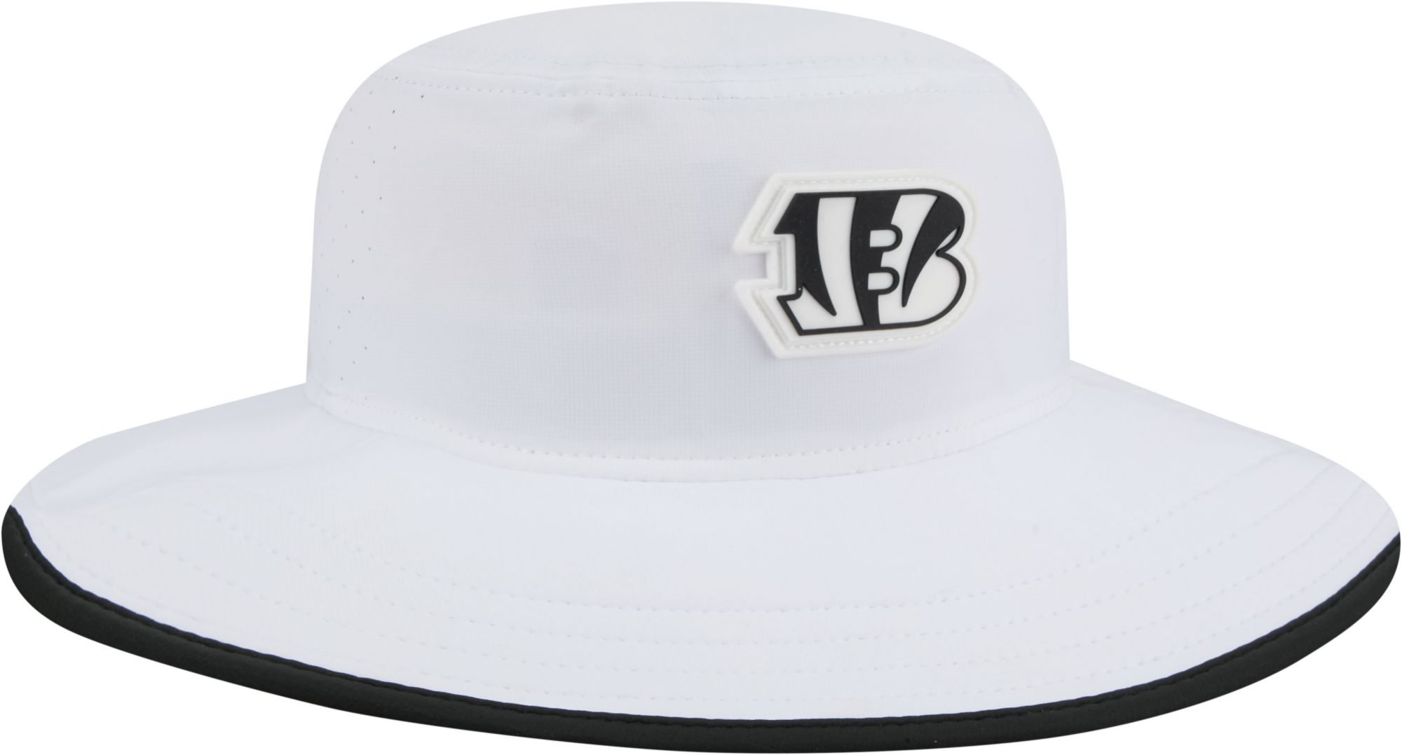 New Era Adult Cincinnati Bengals Training Camp 2025 Panama White Adjustable Bucket Hat product image