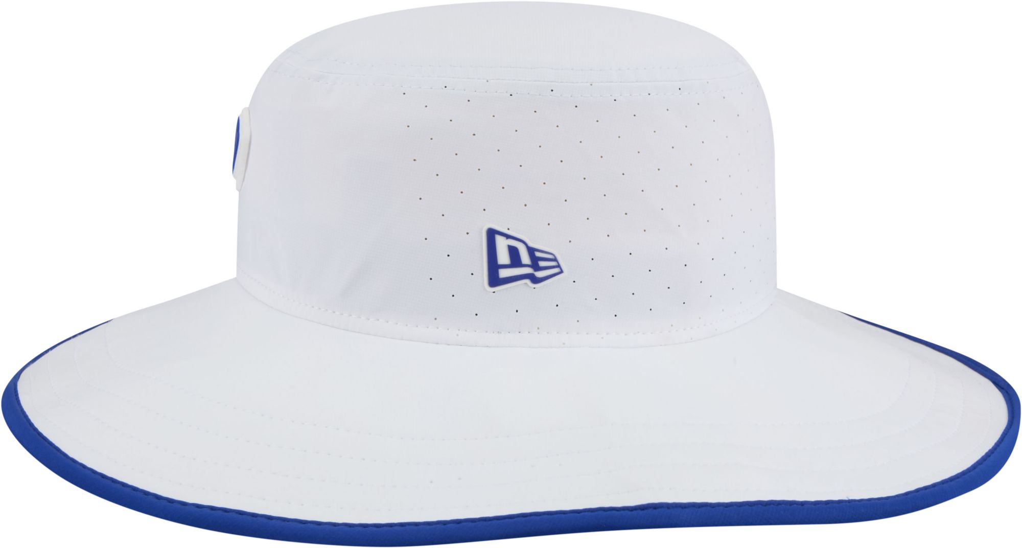 New Era Adult Buffalo Bills Training Camp 2025 Panama White Adjustable Bucket Hat product image