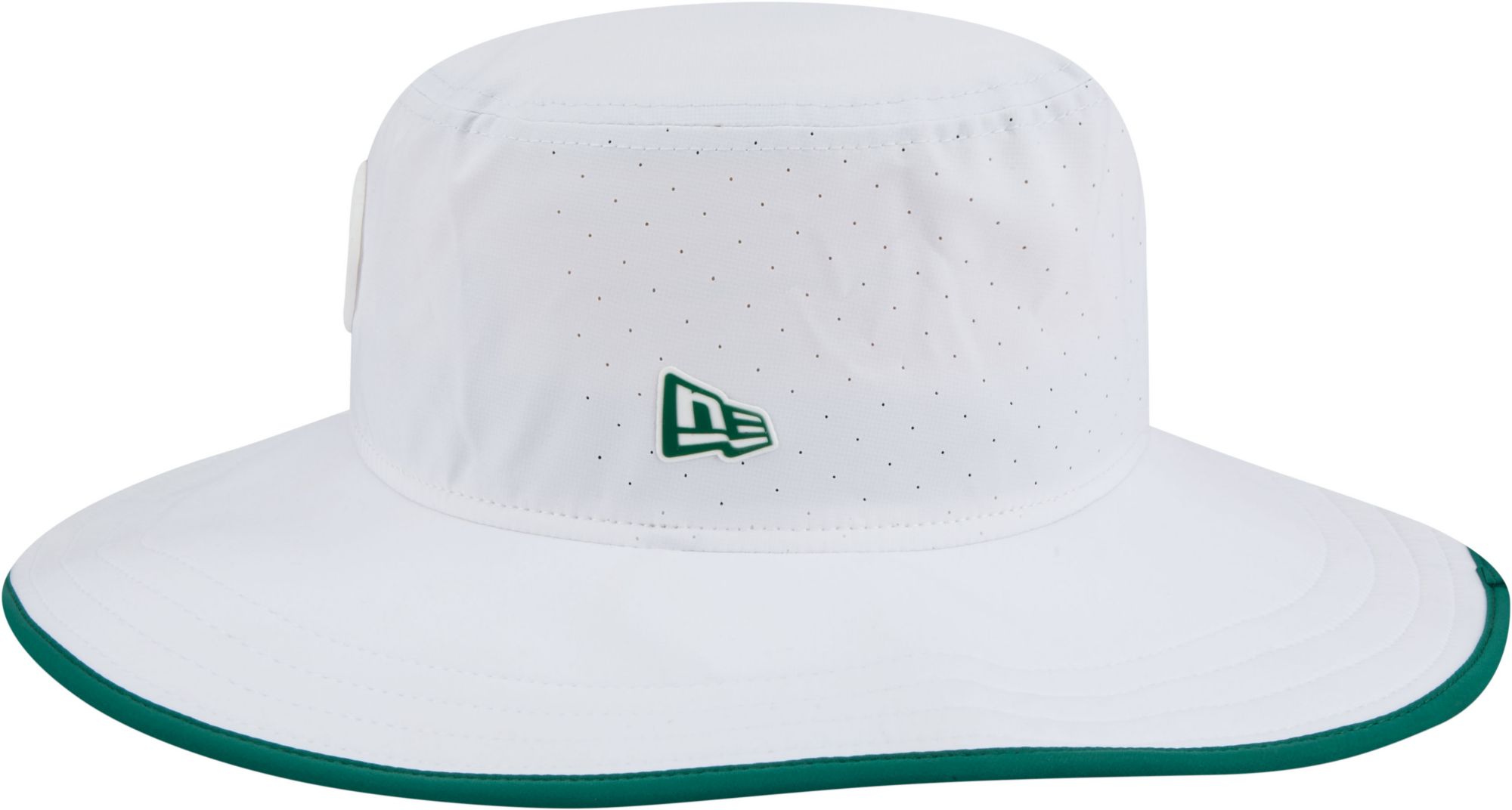 New Era Adult New York Jets Training Camp 2025 Panama White Adjustable Bucket Hat product image