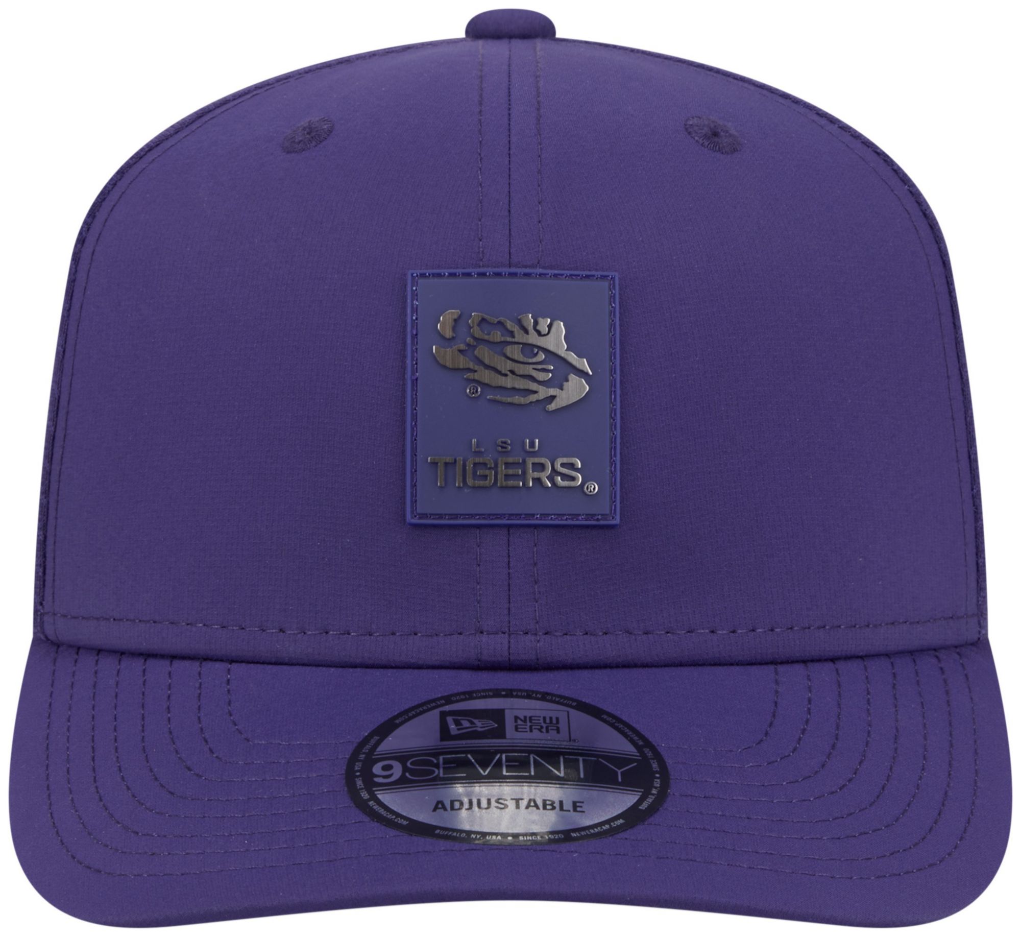 New Era Adult LSU Tigers Purple 2025 Sideline College Football 9Seventy Adjustable Trucker Hat product image