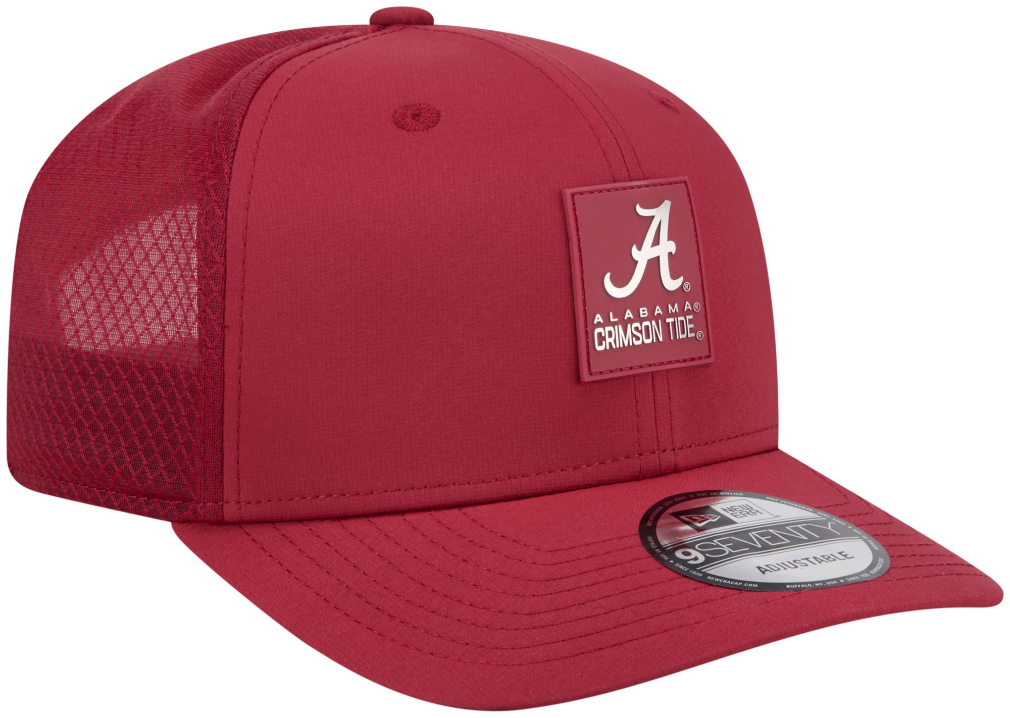 New Era Adult Alabama Crimson Tide Crimson 2025 Sideline College Football 9Seventy Adjustable Trucker Hat product image