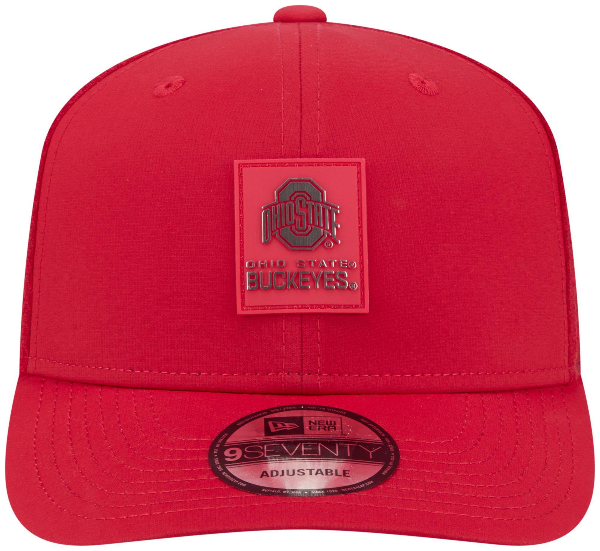 New Era Adult Ohio State Buckeyes Red 2025 Sideline College Football 9Seventy Adjustable Trucker Hat product image
