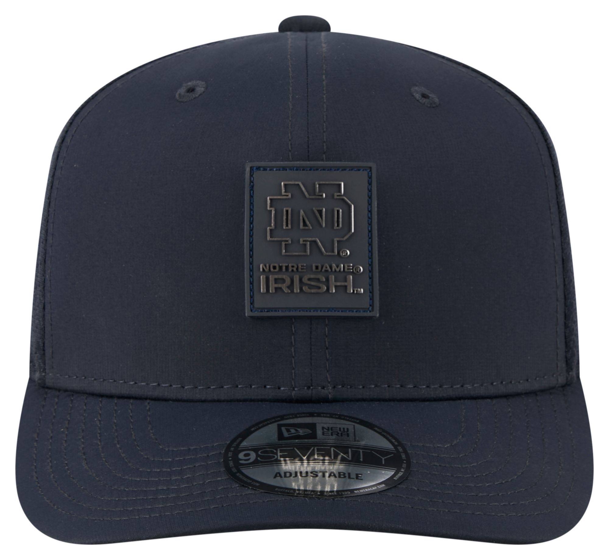 New Era Adult Notre Dame Fighting Irish Navy 2025 Sideline College Football 9Seventy Adjustable Trucker Hat product image