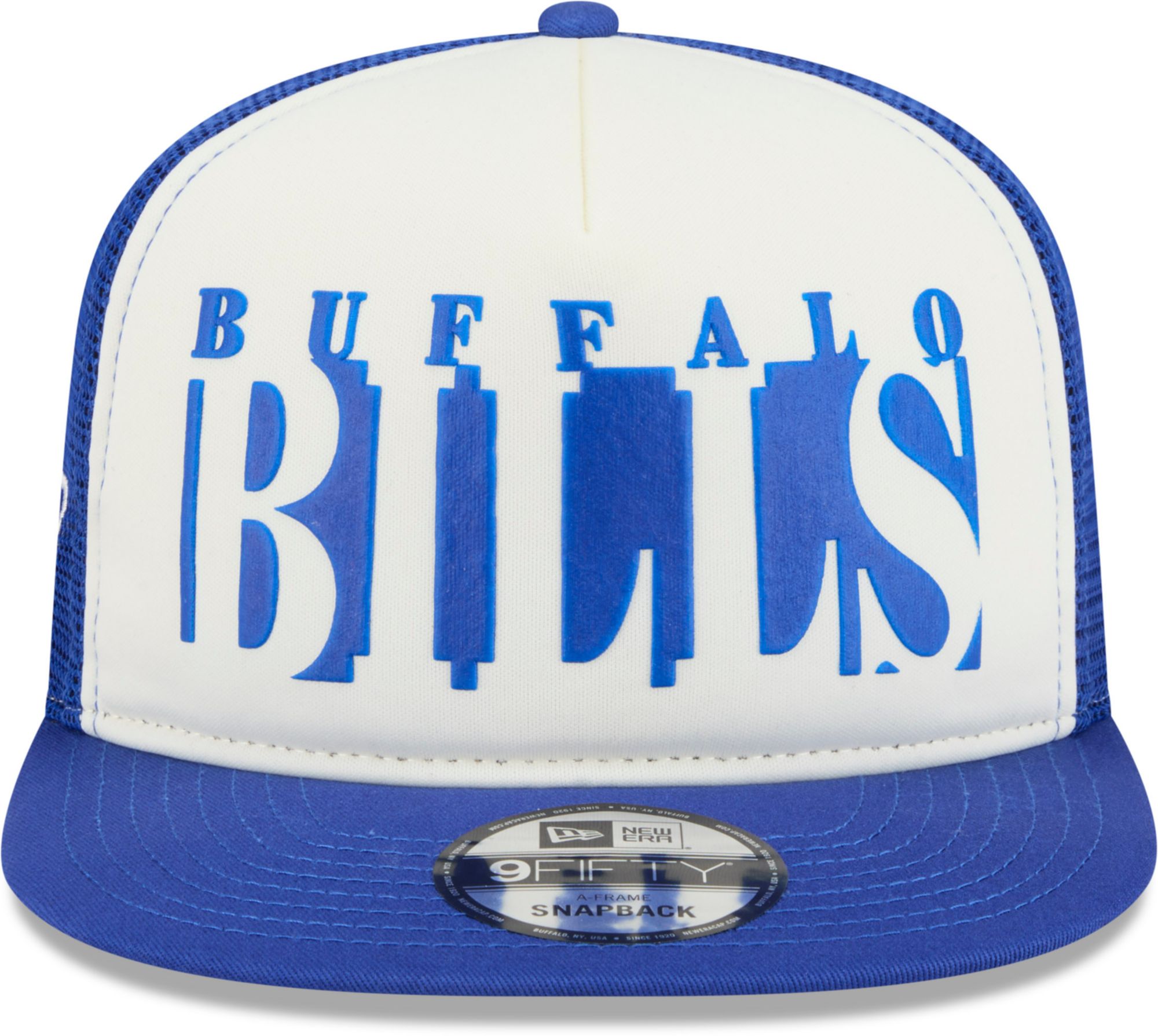 New Era Adult Buffalo Bills Blue Team Cutout 9Fifty Adjustable Hat product image