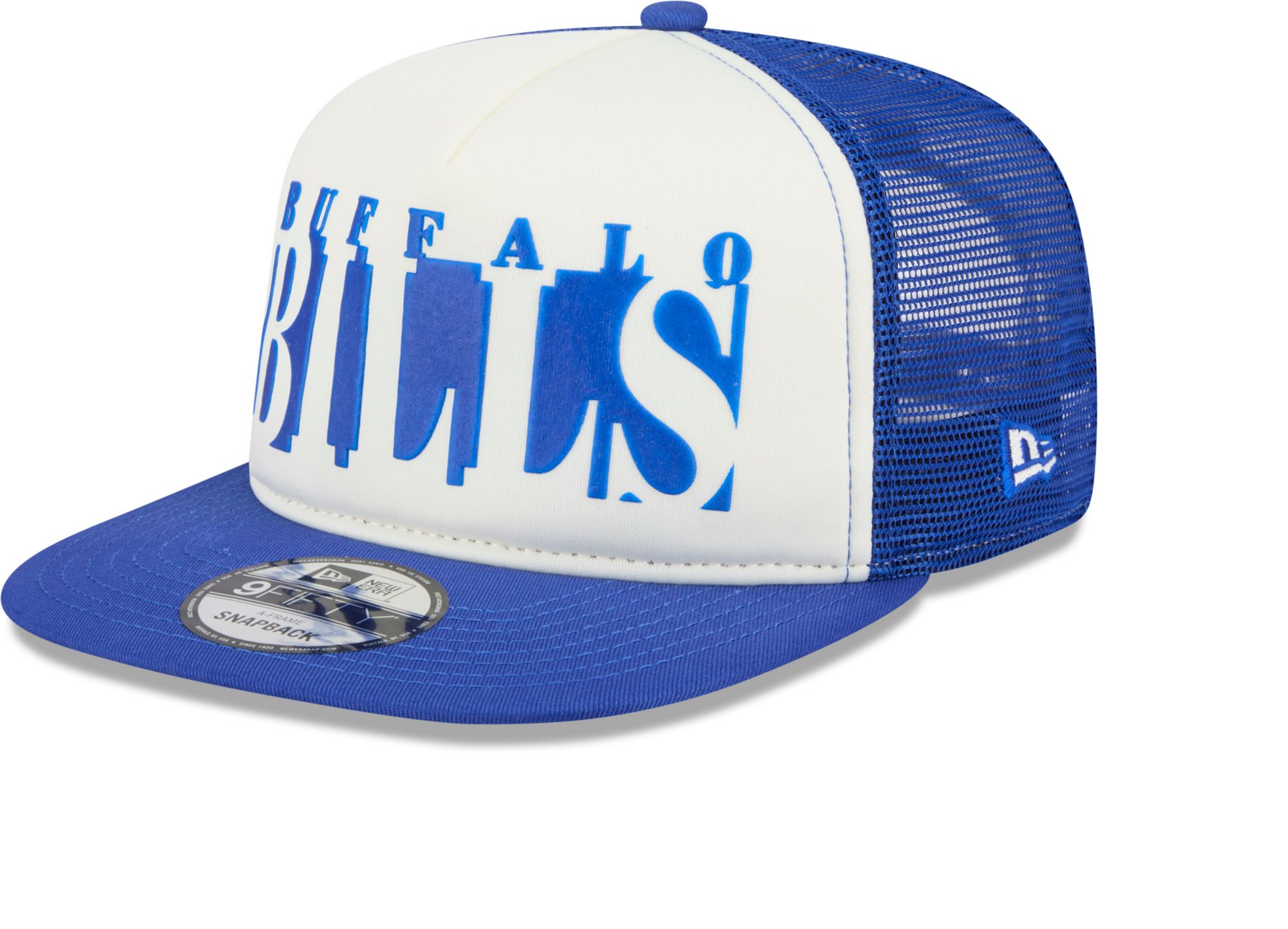 New Era Adult Buffalo Bills Blue Team Cutout 9Fifty Adjustable Hat product image