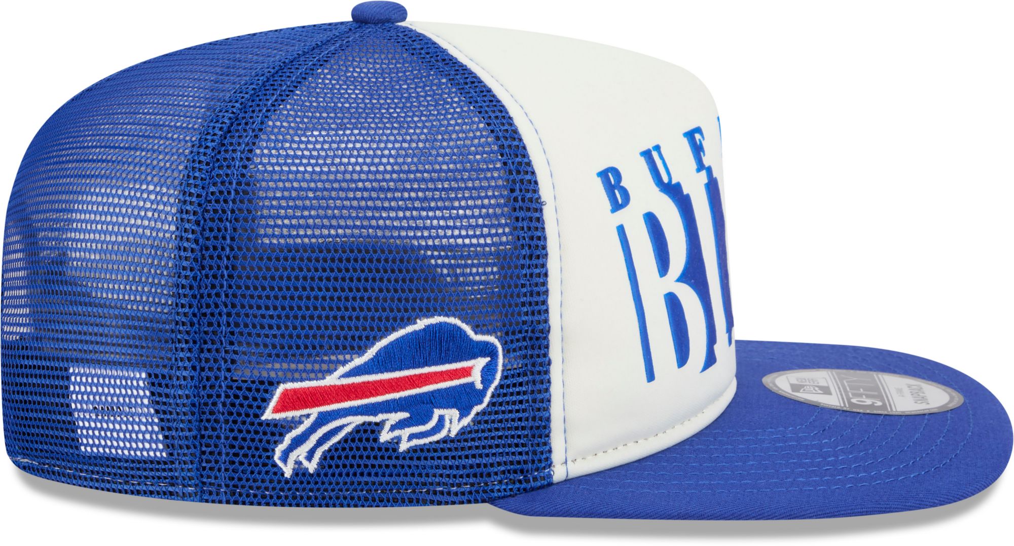 New Era Adult Buffalo Bills Blue Team Cutout 9Fifty Adjustable Hat product image