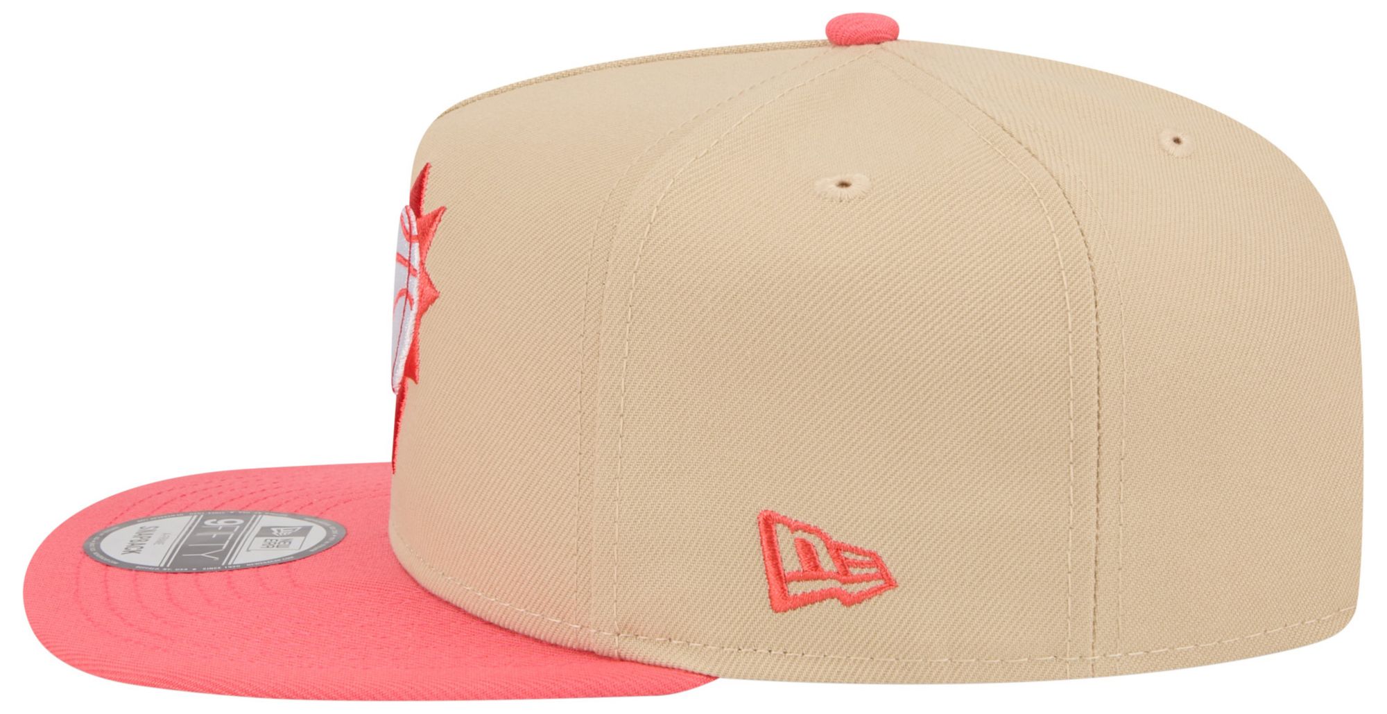 New Era Adult Phoenix Suns Tan Two Tone 9Fifty A-Frame Adjustable Hat product image