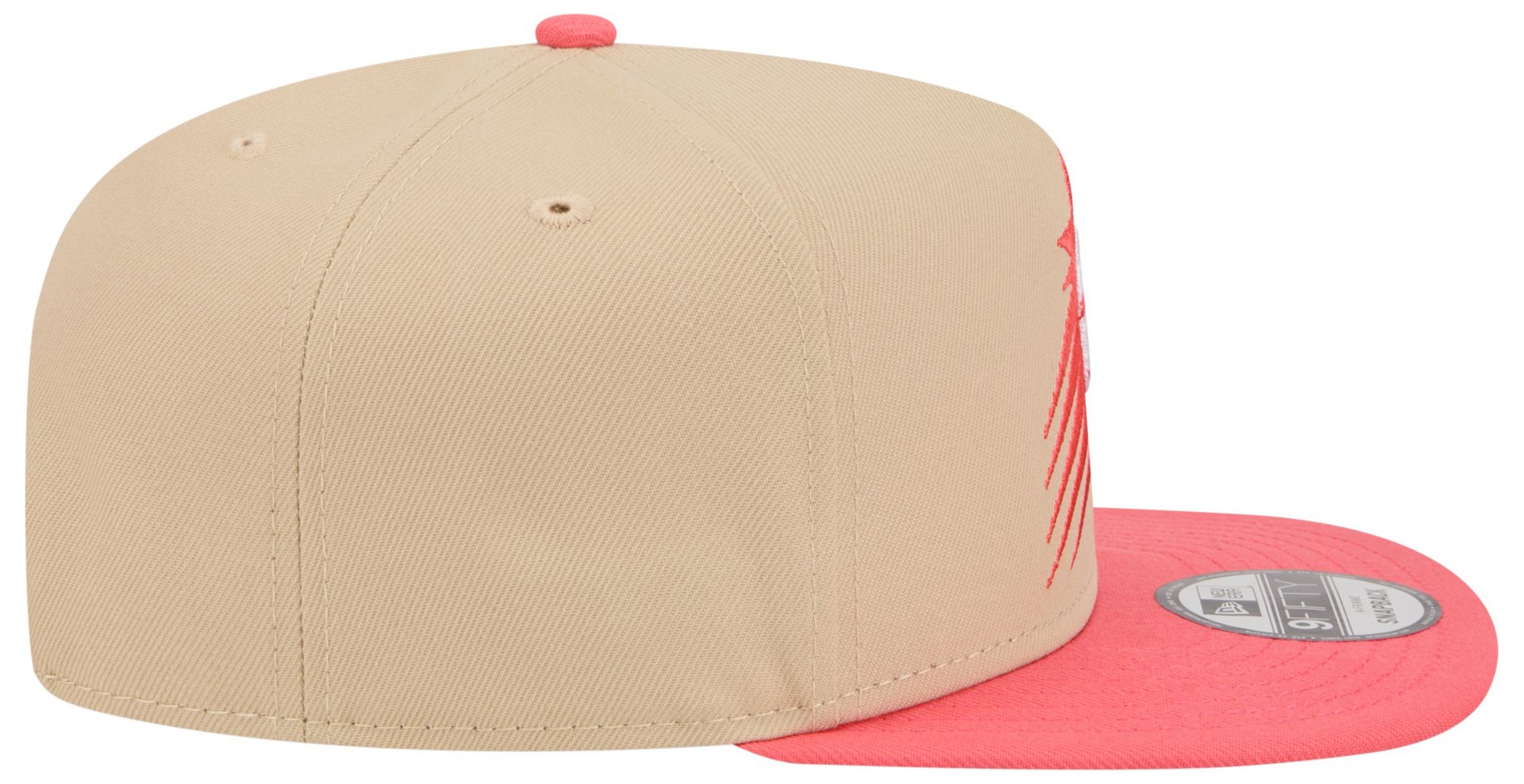 New Era Adult Phoenix Suns Tan Two Tone 9Fifty A-Frame Adjustable Hat product image