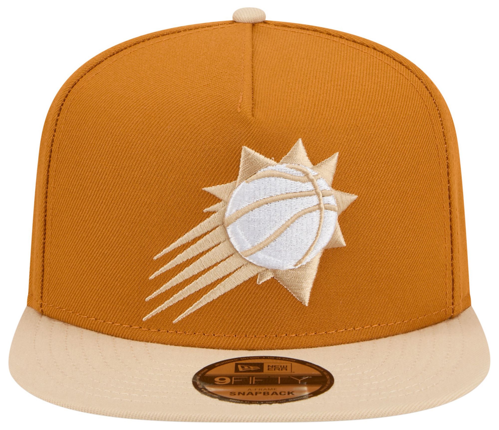 New Era Adult Phoenix Suns Brown Two Tone 9Fifty A-Frame Adjustable Hat product image