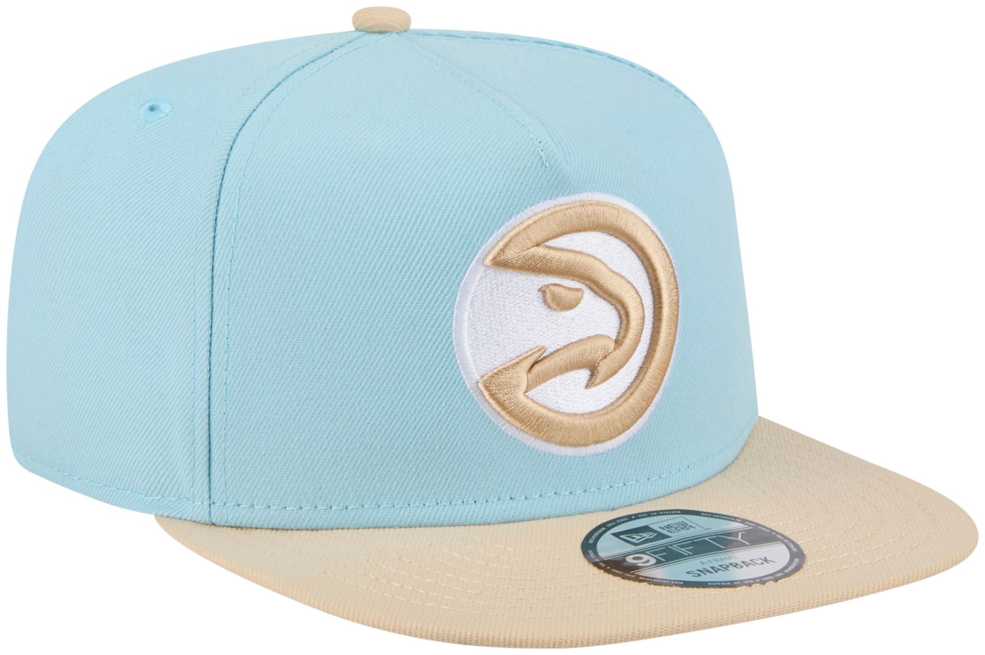 New Era Adult Atlanta Hawks Blue Two Tone 9Fifty A-Frame Adjustable Hat product image