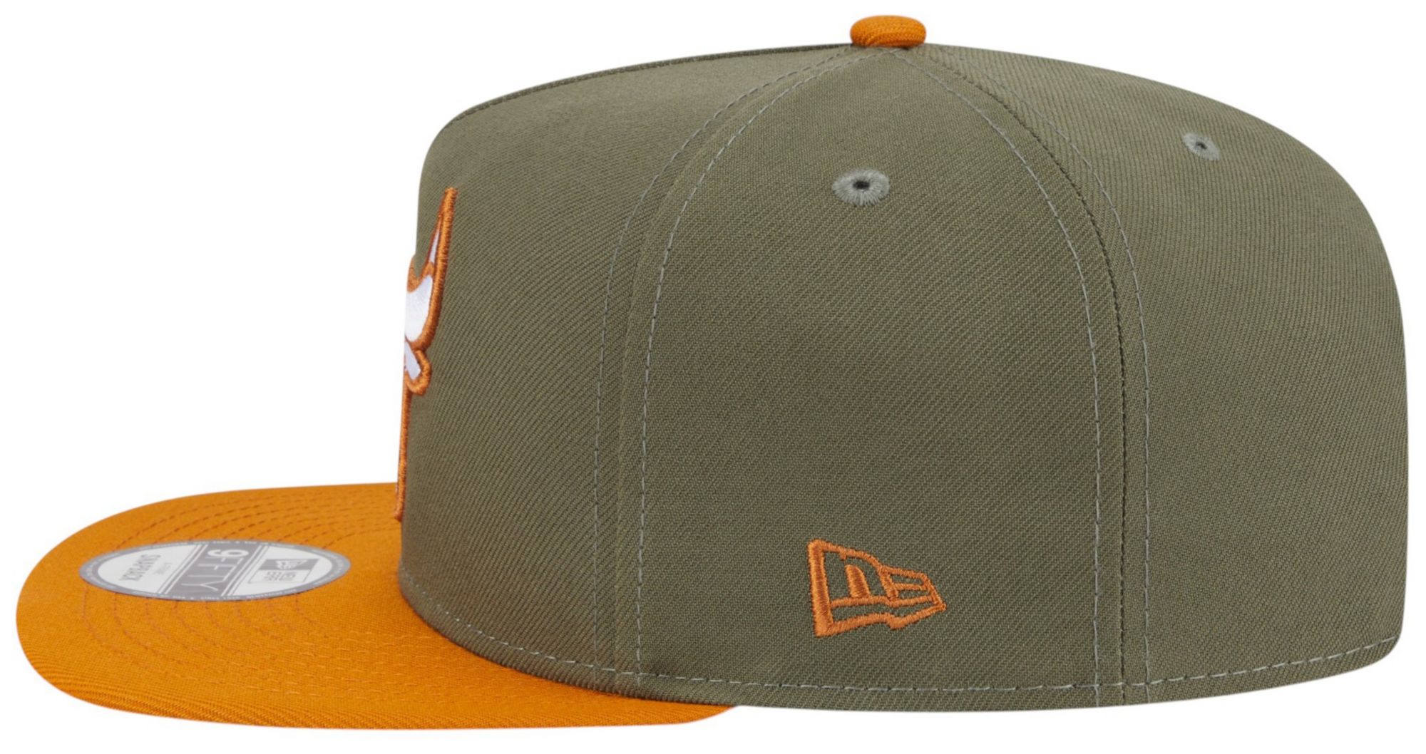 New Era Adult Chicago Bulls Green Two Tone 9Fifty A-Frame Adjustable Hat product image