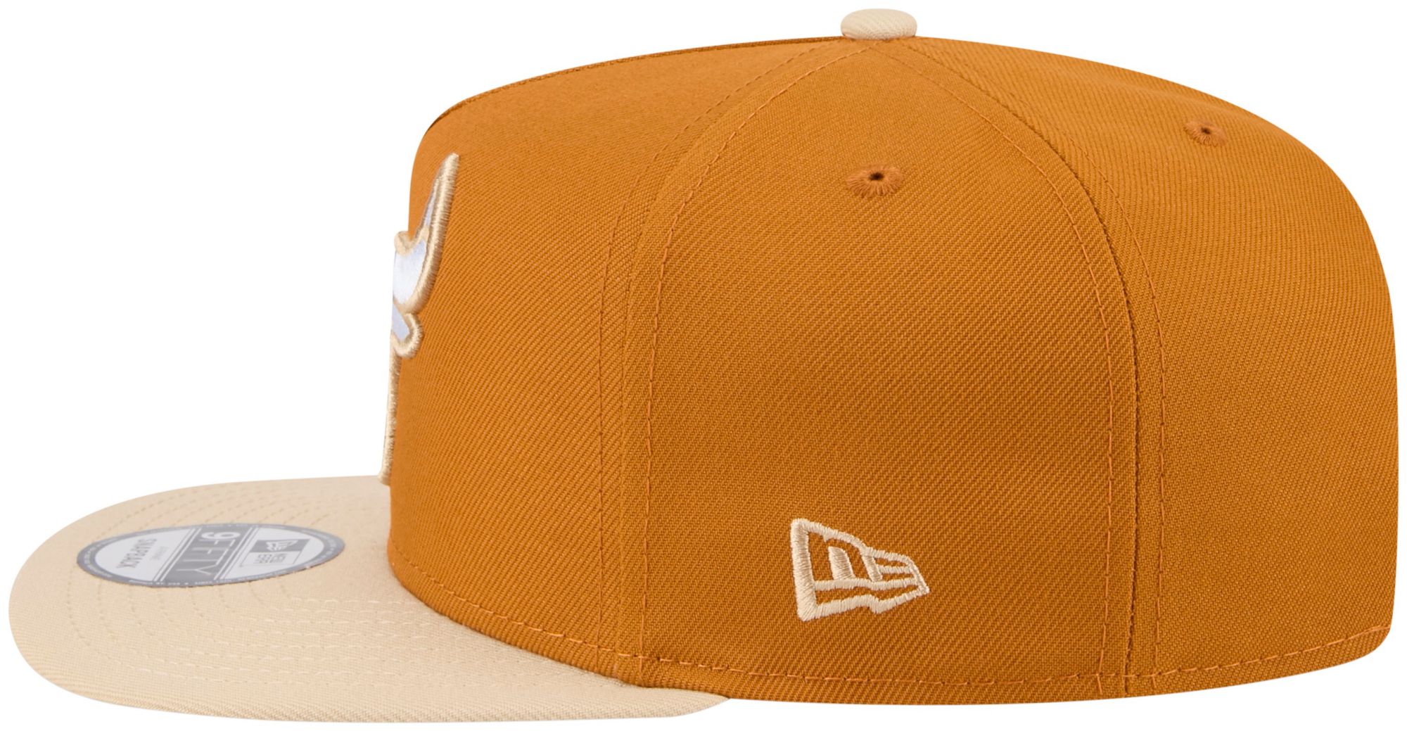 New Era Adult Chicago Bulls Brown Two Tone 9Fifty A-Frame Adjustable Hat product image